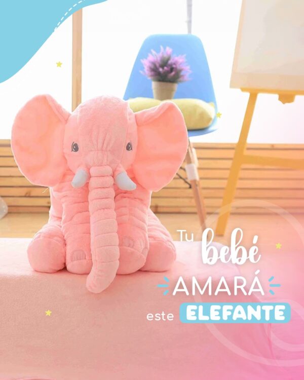 Elefante antialérgico 60 cms - Imagen 3